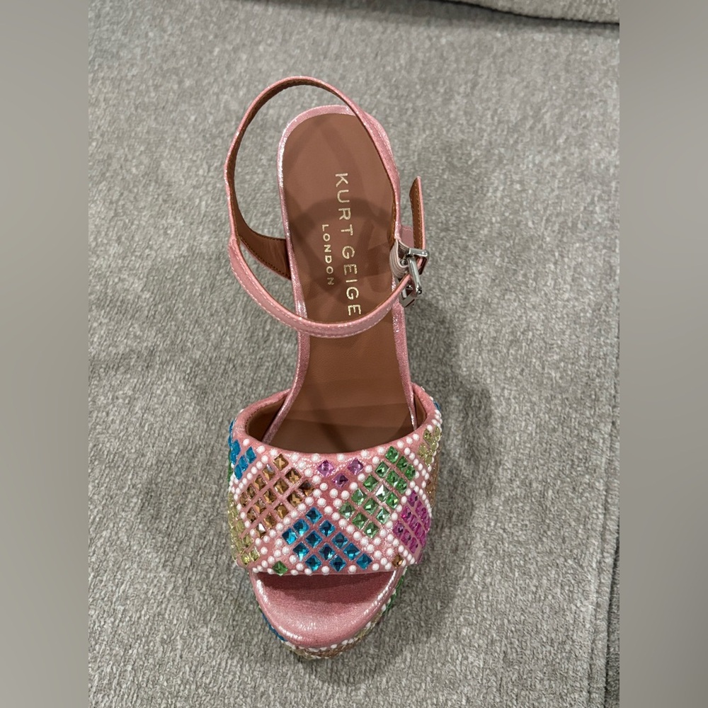 Kurt Geiger London Brixton Platform Sandal - Picture 8 of 11